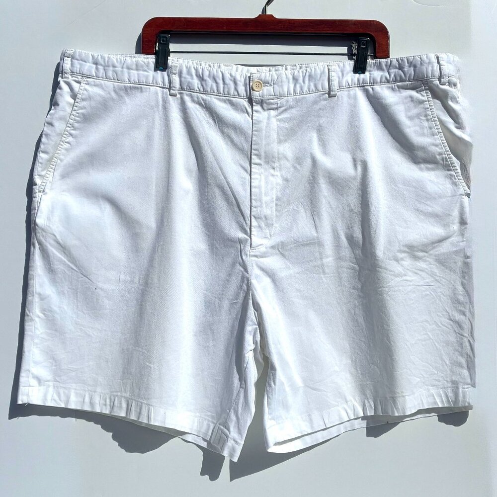Men’s Paul & Shark Yachting Bermuda Shorts, Cotton White Italy Size 48R
